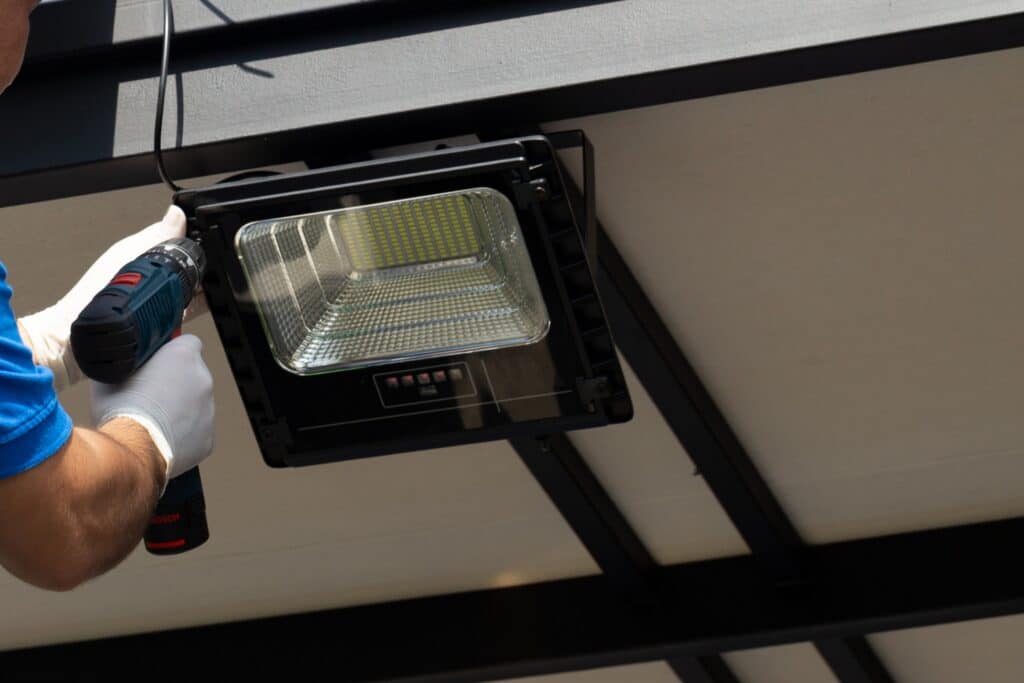 Solar Powered Lighting.