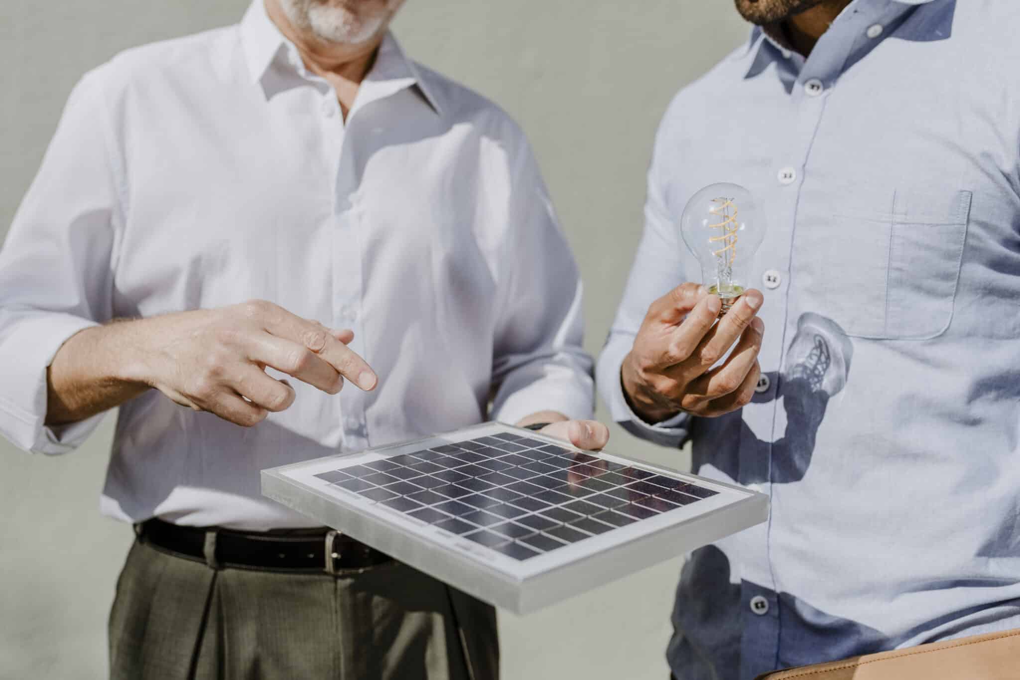 Solar Powered Lighting.